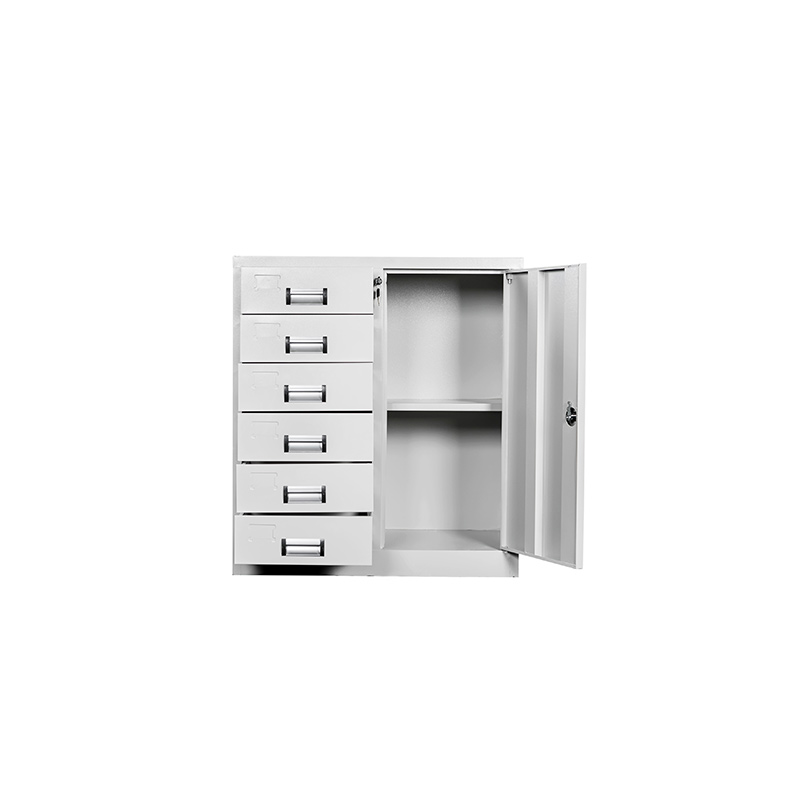 匡大 00080A 偏六斗钢制文件柜(850*390*900MM)