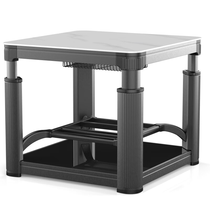 桌中皇方形电暖桌取暖桌上下加热烤火桌子新款家用客厅正方形高清大图