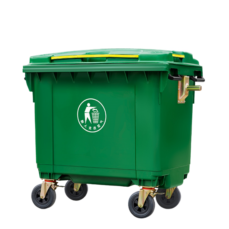 铭思达户外垃圾桶660L带轮个高清大图