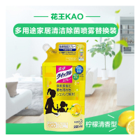 花王(KAO) 餐桌玩具家居用清洁除菌喷雾 柠檬香 替换装 250ml 多功能清洁剂