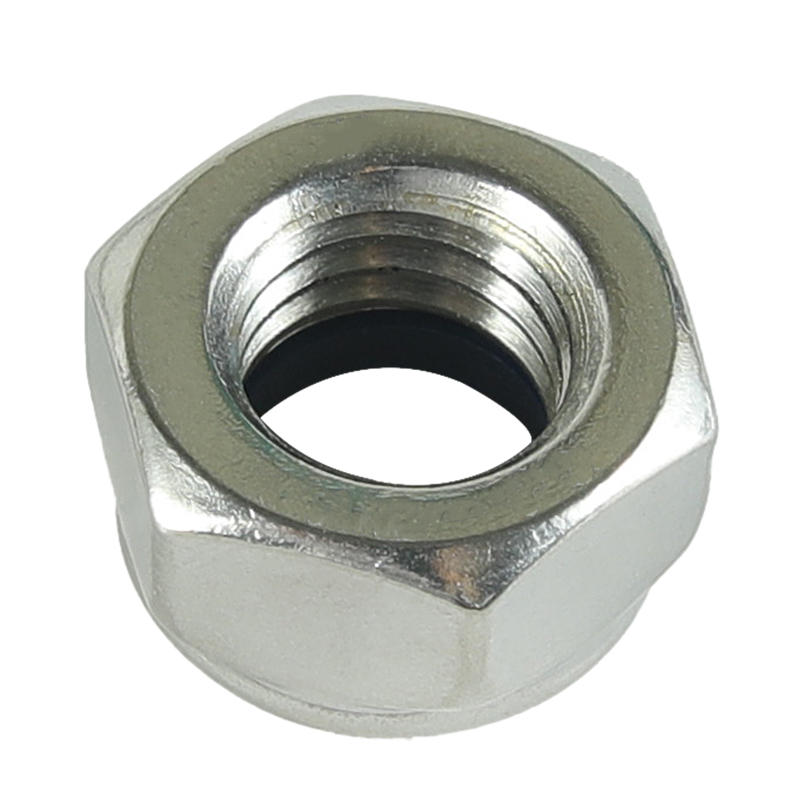 昡 不锈钢尼龙六角螺母 M16 个高清大图