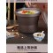紫砂锅红陶煮粥锅煲汤大容量家用电炖砂锅 8L (台）