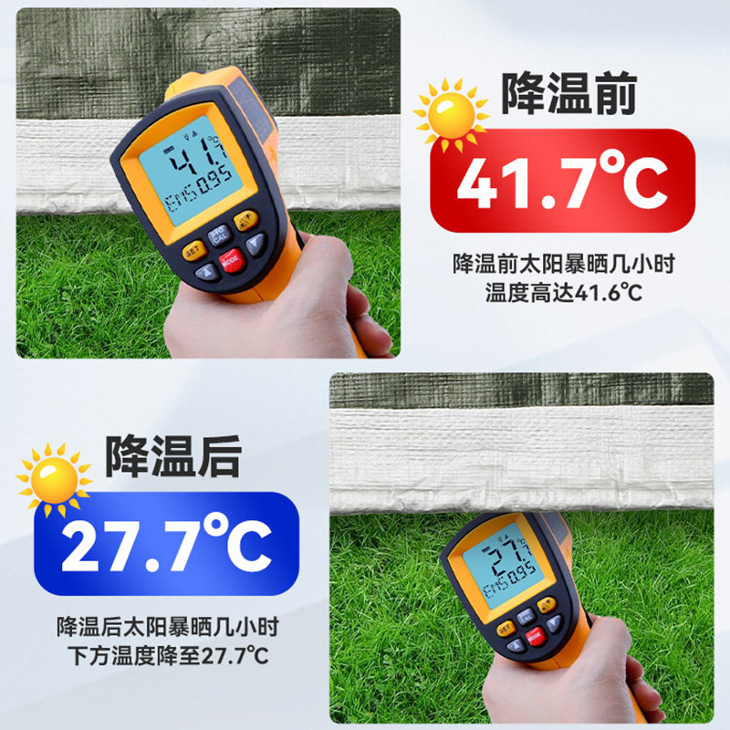 全新PE材料 户外加厚防雨布防水布篷布8x10m 厚度0.3毫米高清大图