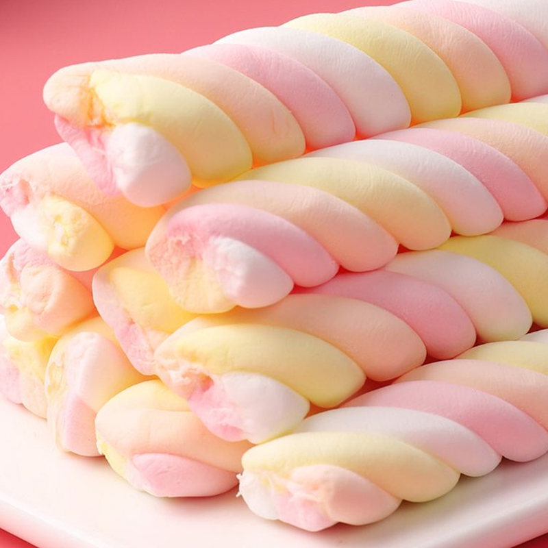 茂仔严选110g花条棉花糖*5袋高清大图