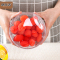 康乐洁K207家用保鲜膜食品用保鲜膜点断手撕PE膜30cm*30cm/张(100张)30cm*30米