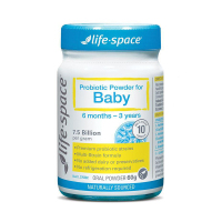 【益生菌补充剂】Lifespace益生菌婴幼儿宝宝益生菌粉 60g瓶装*2瓶(6个月--3岁）