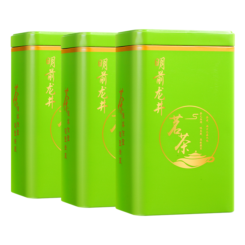 发1.5斤 绿茶茶叶2024新茶正宗杭州龙井茶明前浓香型春茶罐装750g