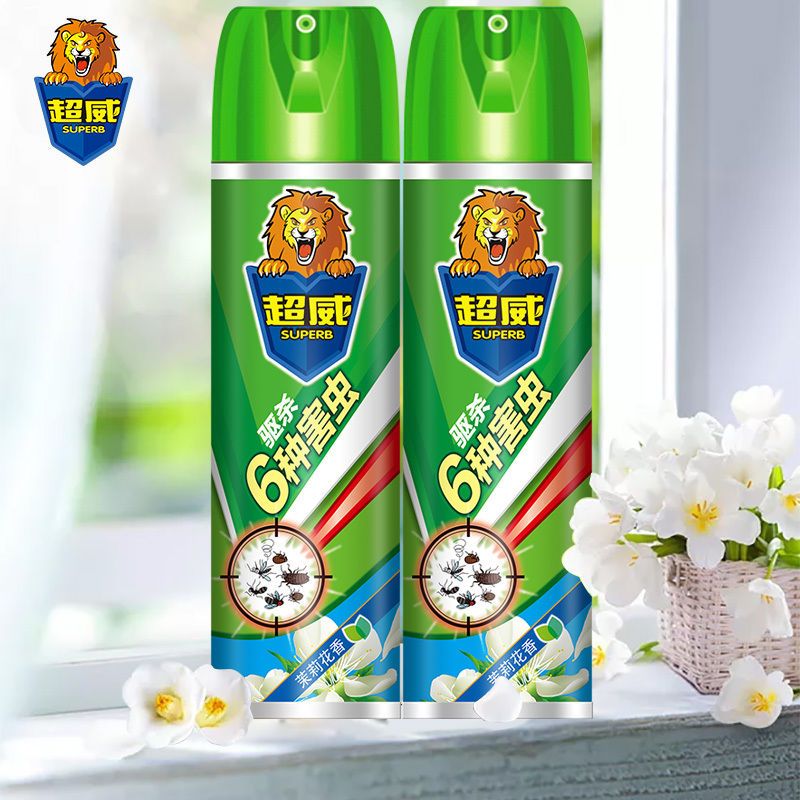 气雾剂300/家用苍蝇蟑螂蚊子杀虫喷雾600ml|清香500ml*2瓶加量[掌柜推荐]