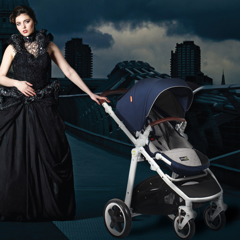 coolbaby高景观婴儿推车可躺可坐婴儿车避震夏多功能双向宝宝手推车三合一婴儿车