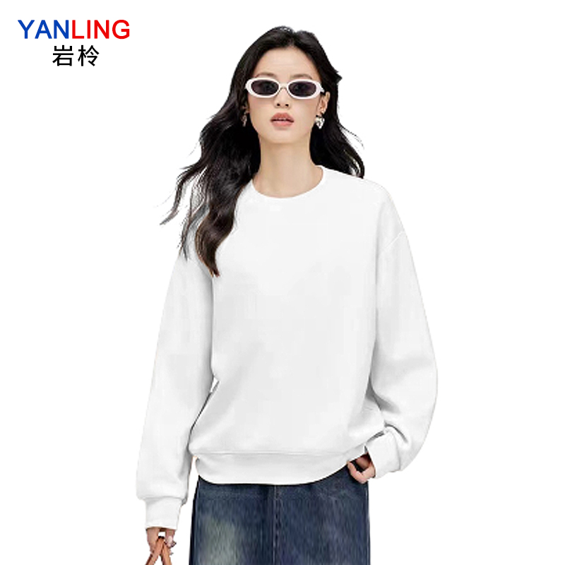 岩柃 双面空气棉卫衣25YW333高清大图