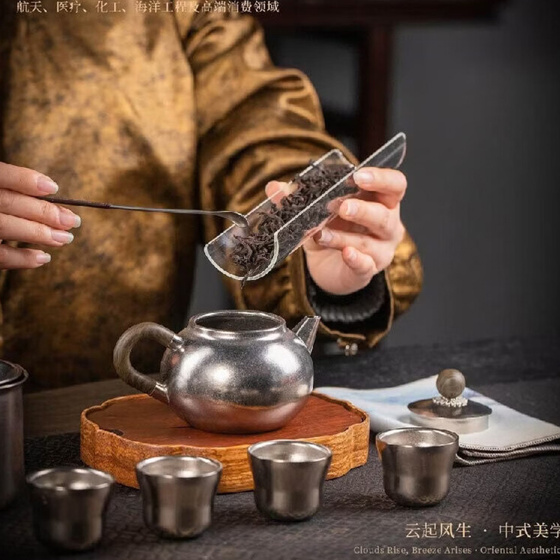 追璞 JP-TT601钛品臻礼茶具套装高清大图