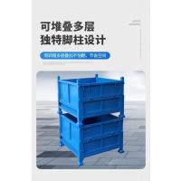 蔚岸 仓储笼 折叠周转箱 堆垛笼 仓库料架 周转物料箱 铁皮款1200*1000*890mm/个