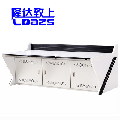 隆达致上LD-800监控操作台机柜三联监控室中心机房指挥席控制工作台桌安防台电脑调度台监控设备柜