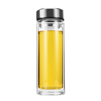 中电鼎润 ZD350ML 双层玻璃水杯 (计价单位:个)本色