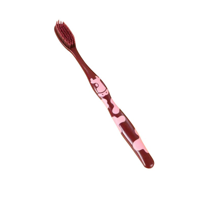 君子风 三笑美洁火山炭丝牙刷超细双层软毛深层清洁成人口腔护理家用独立装牙刷 735软毛牙刷 30支