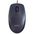 罗技(Logitech) 有线鼠标 M90 电脑笔记本鼠标 左右手通用对称鼠标 黑色