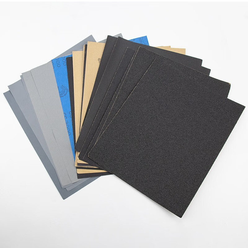 海斯迪克 hkf-22 干湿两用打磨砂纸 水磨耐水细砂纸 玉器汽车抛光纸片