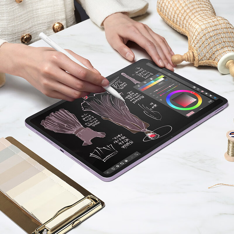 vivo Pad2 12.1英寸平板电脑 天玑9000旗舰芯片12GB+256GB 144Hz超感原色屏 远山灰高清大图