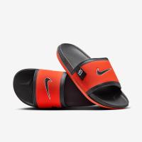 耐克(NIKE)男士DetroitTigers球队Logo防滑缓震运动凉拖鞋 Team_Orange/Dark_Smoke_Grey/Pi 45