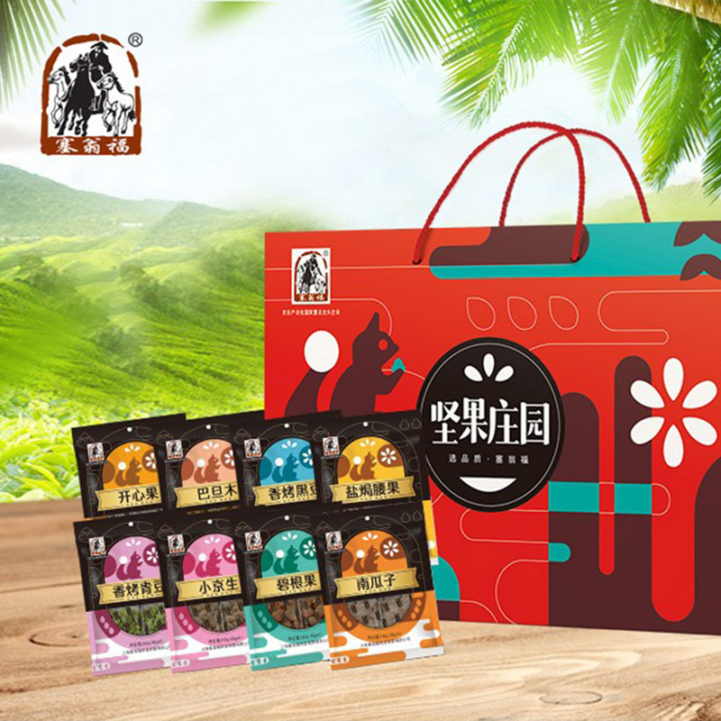 塞翁福皇牌坚果坚果干货礼盒干炒货礼盒