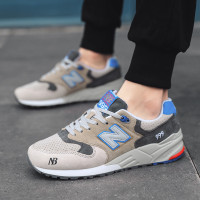 男鞋 NB999 运动鞋 缓冲减震旅游时尚英伦 耐磨橡胶 女鞋 运动休闲鞋户外情侣款学生鞋三原色N字夏季板鞋百搭 跑步鞋