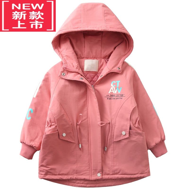 可莉允女童外套冬装2022新款棉服儿童洋气夹棉加厚秋冬季小女孩时髦棉衣图片