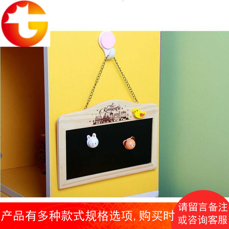 饰品服装店牌子装饰小大口便携式提示画板工作黑板双面挂牌