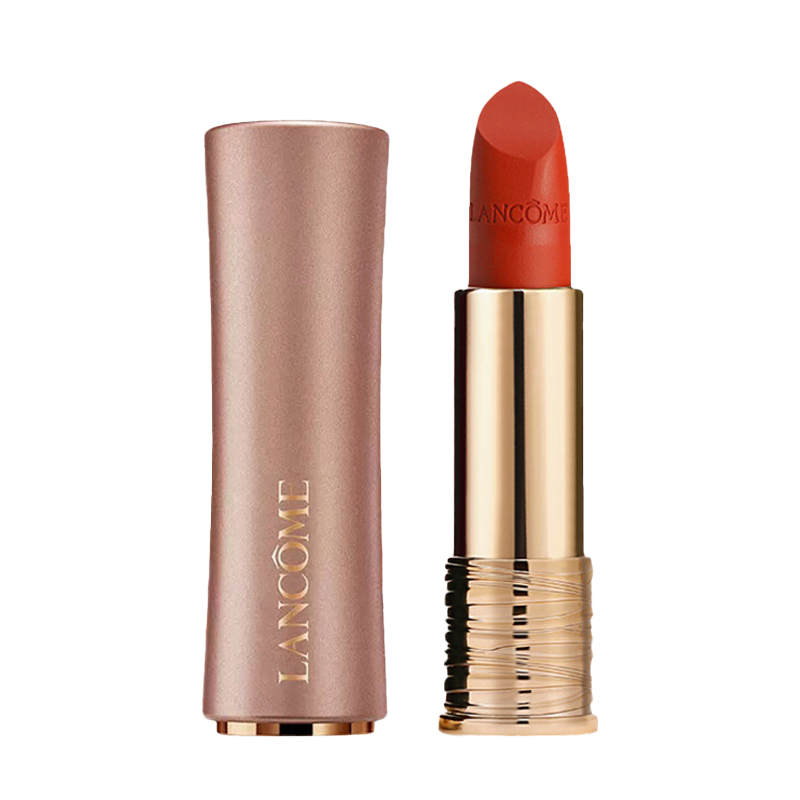 [七夕礼物][国内专柜正品版]lancome兰蔻菁纯柔雾哑光口红#888小野莓