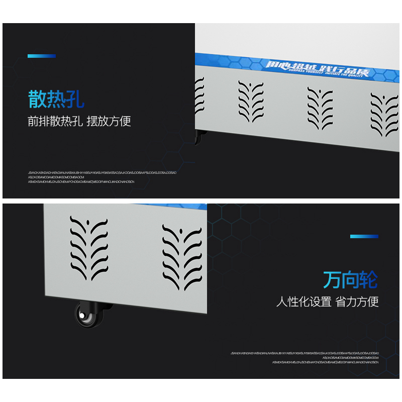 飞天鼠(FTIANSHU) 1.8米平岛柜全冷冻生鲜柜冷鲜柜全冷冻柜烧烤配菜柜展示柜冷藏商用保鲜柜速冻柜点菜柜超市冰箱