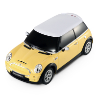 星辉(Rastar)宝马MINI电动遥控车儿童玩具 1:14遥控汽车宝马车模型21800黄色