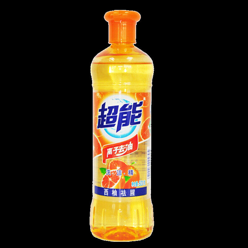 超能(CHAONENG) (西柚祛腥) 500g离子洗洁精 瓶 洗洁精高清大图