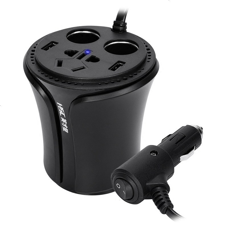 车载逆变器12V24V转换220V多功能小汽车用大货车迷你充电器万能型