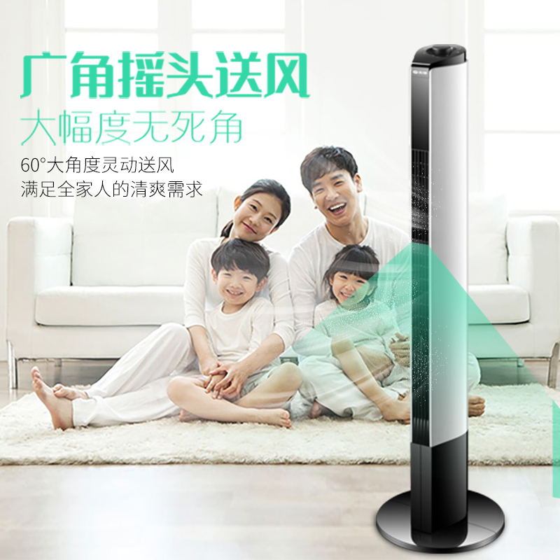 先锋(SINGFUN)塔扇电风扇家用摇头落地扇升级款无叶塔式风扇 DTS-G10Pro