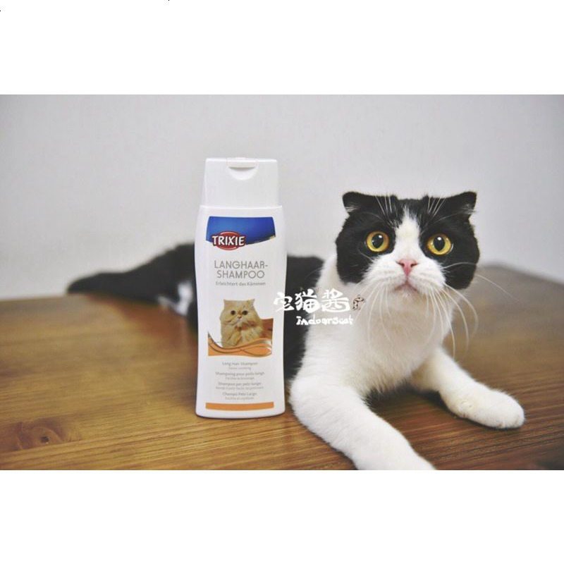 德国特瑞仕长毛猫专用沐浴露洗毛液香波浴液250ml推广