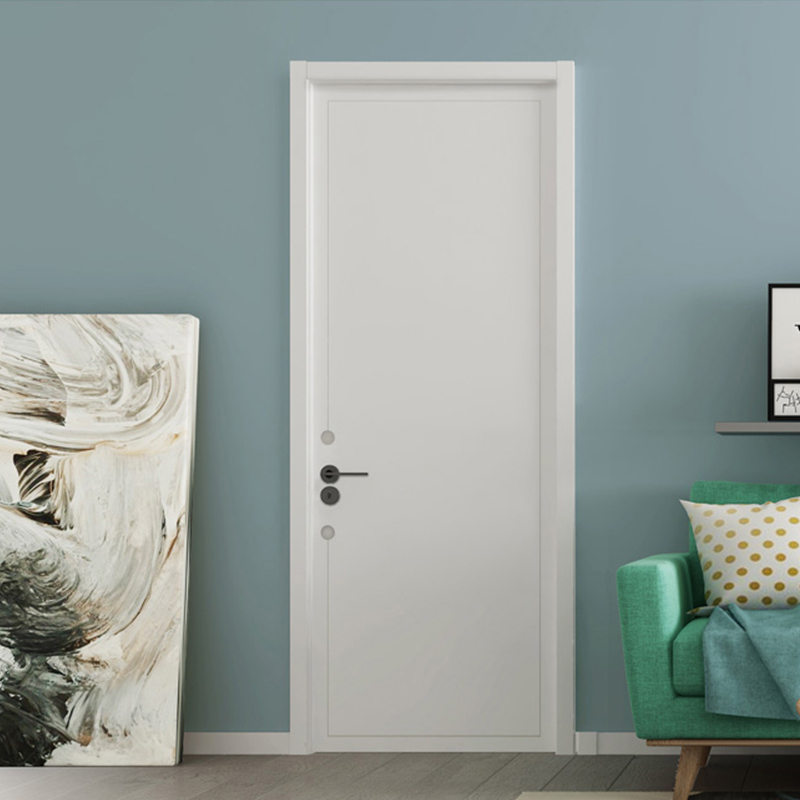 tata木门简约时尚室内门卧室房间门实木复合免漆定制木门042