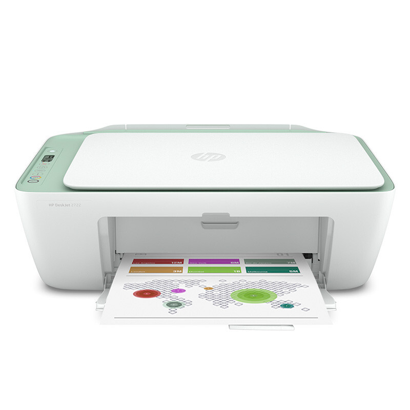 惠普(HP)2722/2721/2722/2723/2729 家用彩色喷墨打印机一体机 机器发货颜色随机 无线学生照片网课试卷作业资料办公打印 (打印扫描复印无线) 套餐二高清大图