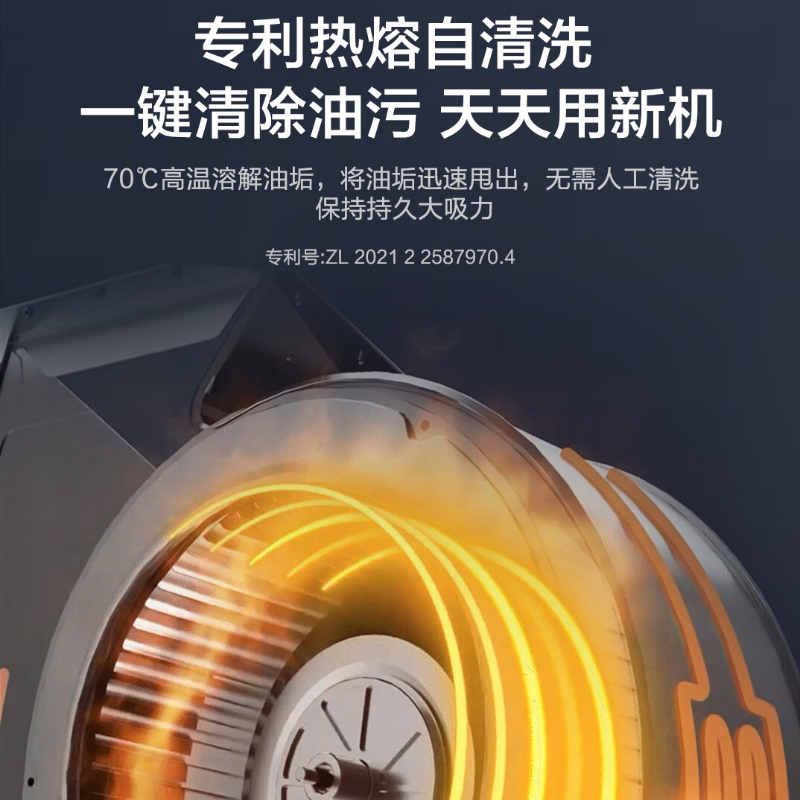 海尔(Haier)吸油烟机顶侧三吸30m³飓风吸力5.0KW液化气烟灶家用套装EC739UD+Q2BE5高清大图