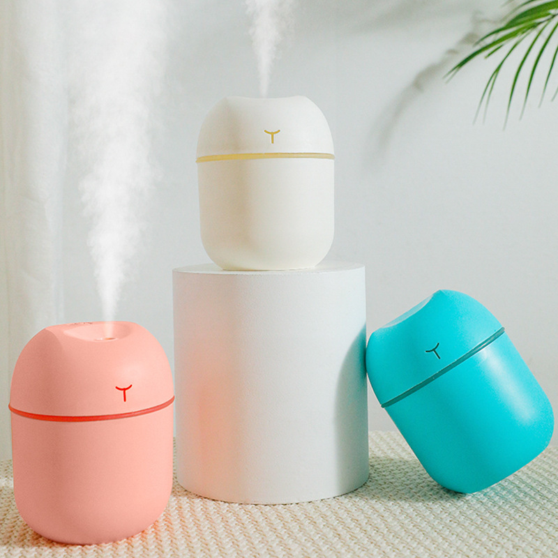 彩蛋加湿器家用大雾量卧室桌面母婴喷雾器迷你小型车载加湿器高清大图