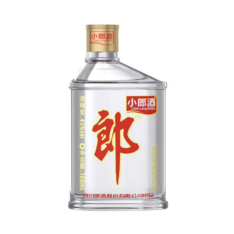小郎酒(歪脖郎)45度100ML*3瓶 新老版本年份随机 小酒自饮高清大图