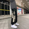 YUANSUhiphop炸街裤子男痞帅休闲长裤反光星星韩货运动卫裤秋冬季宽松潮休闲裤