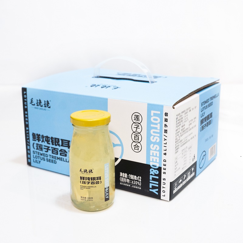 毛姥姥鲜炖银耳(莲子百合)