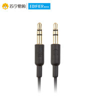 Edifier/漫步者 K210台式电脑3.5mm插孔有线耳机入耳式吃鸡游戏耳麦带话筒带麦 黑色
