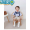 绿彩虹光小男童西装夏宝宝1周岁宴礼服春秋2抓周衣服婴幼儿童生日绅士套装