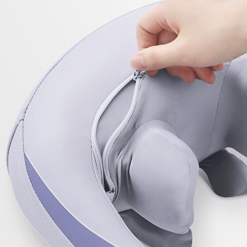 奥佳华颈椎按摩器分区按摩多档热敷轻音颈部按摩器OG-2608(颜色随机)高清大图