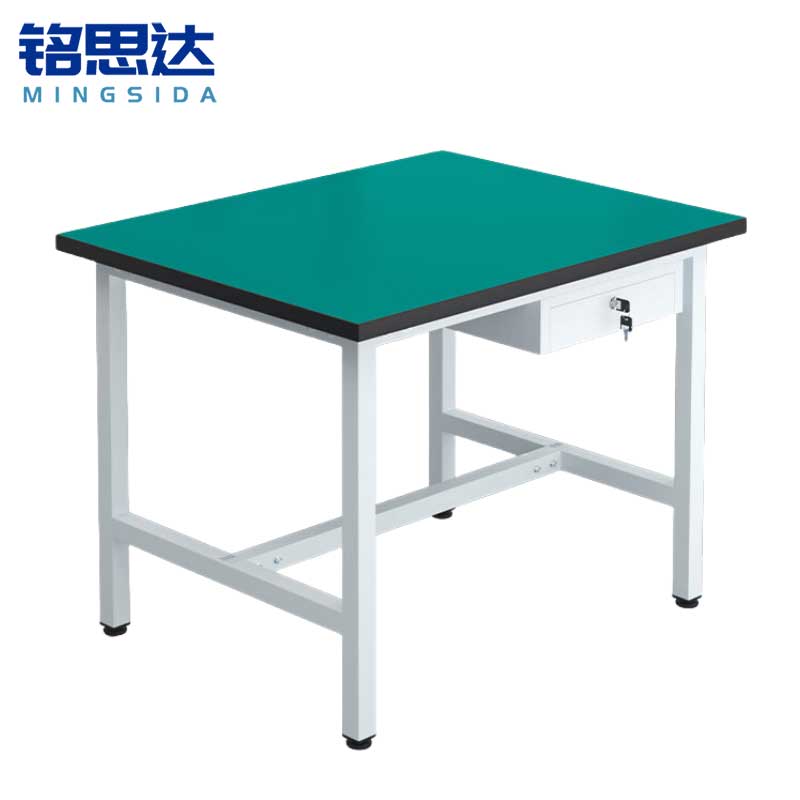铭思达轻型防静电工作台 100*80*75cm单抽张