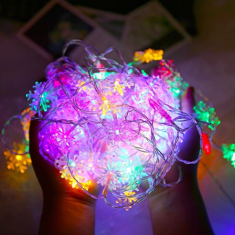 图书>培训/课程>mba课程>图书其它>led小雪花彩灯星星灯串布置房间