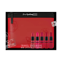 魅可MAC旅行专用: 五色迷你唇膏(亮色)