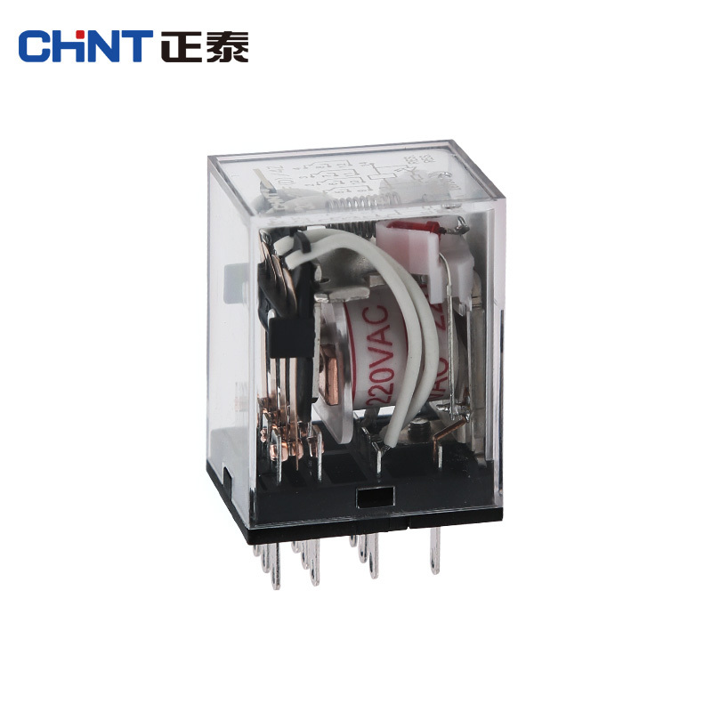 正泰(CHNT) 继电器 小型中间继电器JZX-22F(D)/4Z 插 AC220V 带灯 14脚