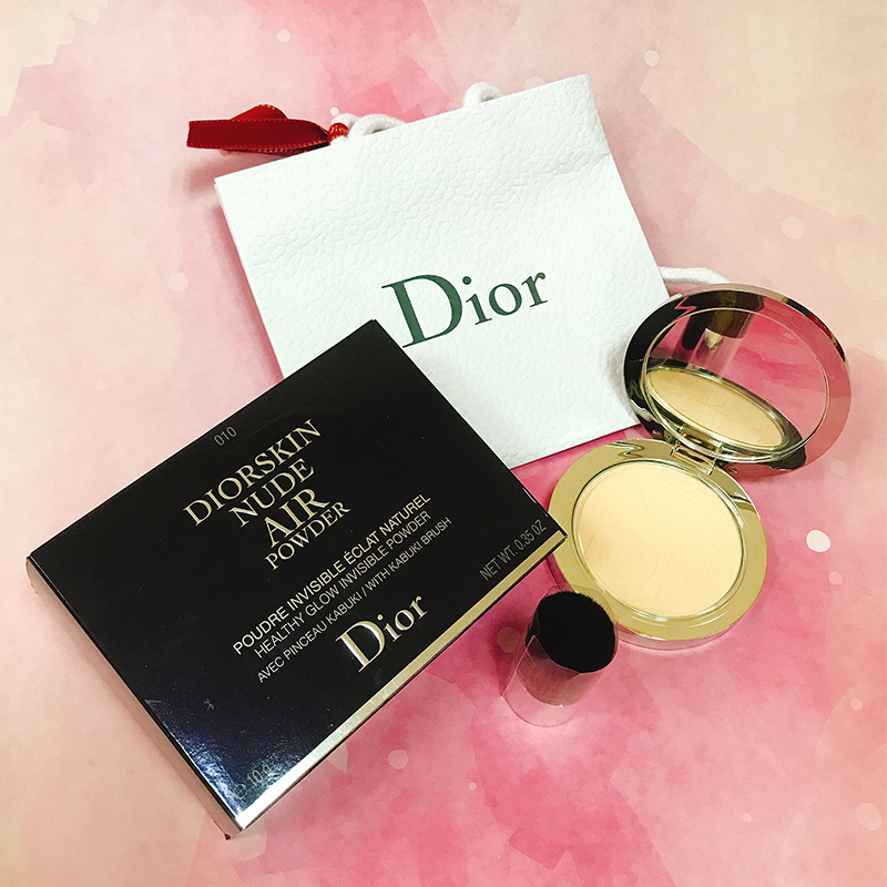 专柜正品 迪奥(Dior) 轻透光空气蜜粉饼(10g) 不脱妆定妆彩妆工具 #030 各种肤质