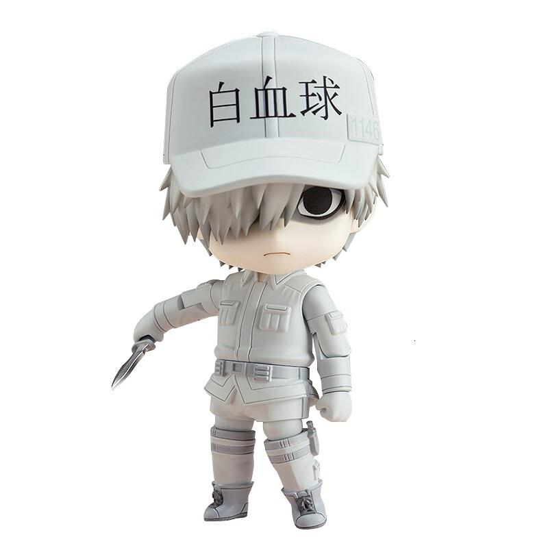 血小板 手办 q版粘土 白细胞 红细胞换脸 盒装 动漫模型 白细胞 (可